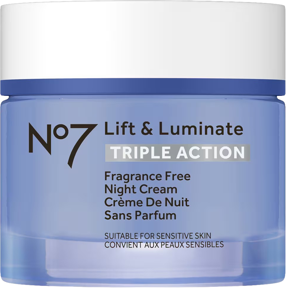 Lift & Luminate Triple Action Fragrance Free Night Cream