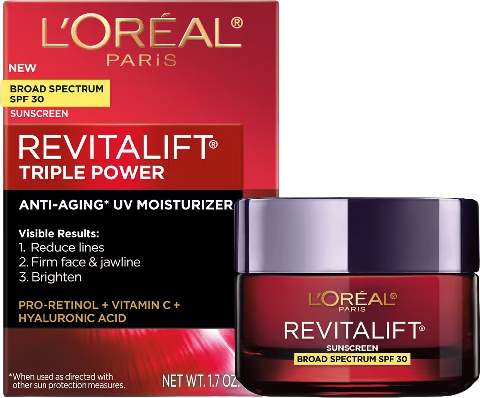 Revitalift Triple Power Face and Neck Moisturizer SPF 30