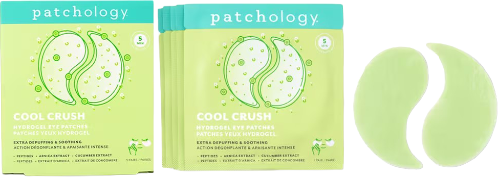 Serve Chilled Cool Crush Extra-Depuffing Hydrogel Eye Patches