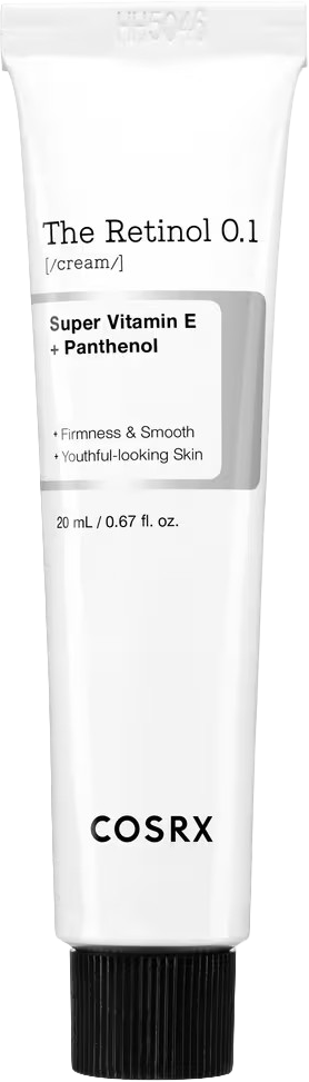 The Retinol 0.1 Cream with Super Vitamin E & Panthenol