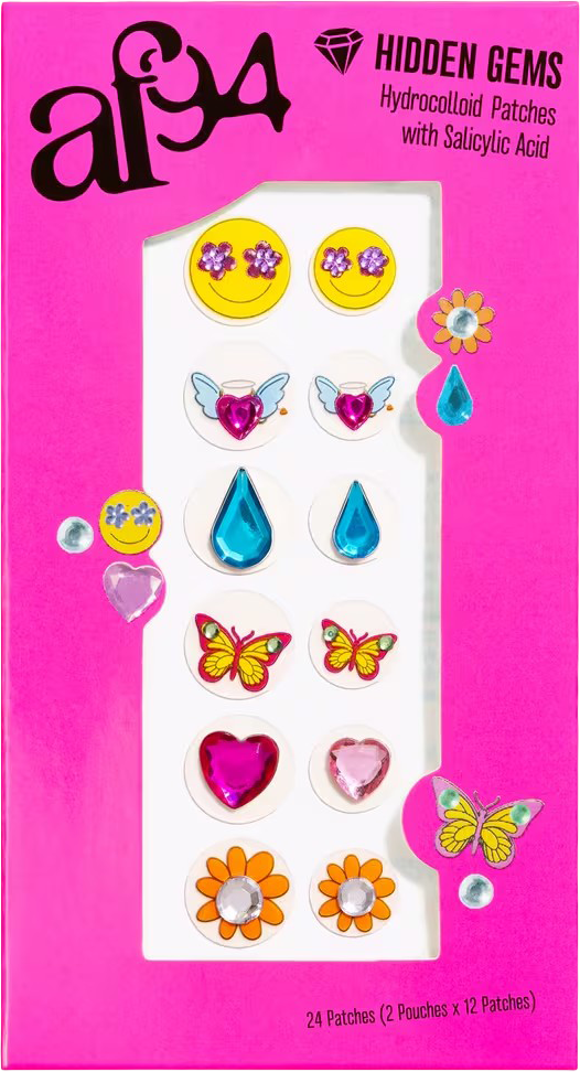 Hidden Gems Hydrocolloid Pimple Patches with Salicylic Acid