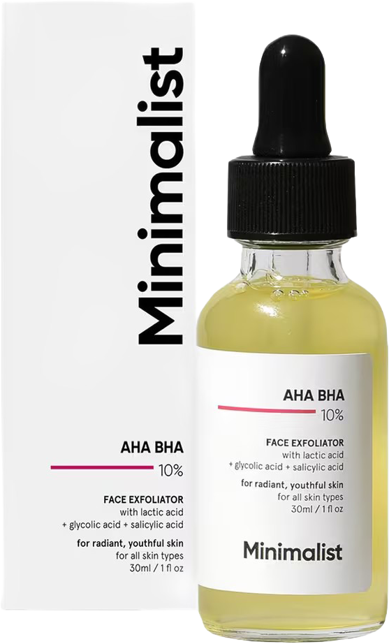 AHA BHA 10% Face Exfoliator