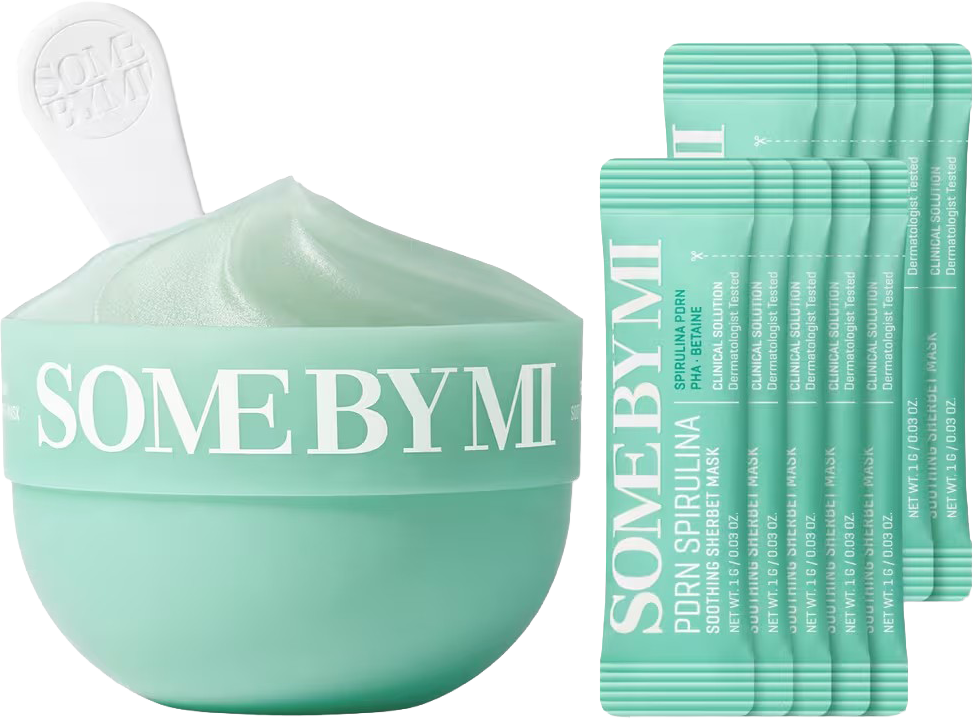 PDRN Spirulina Soothing Sherbet Mask