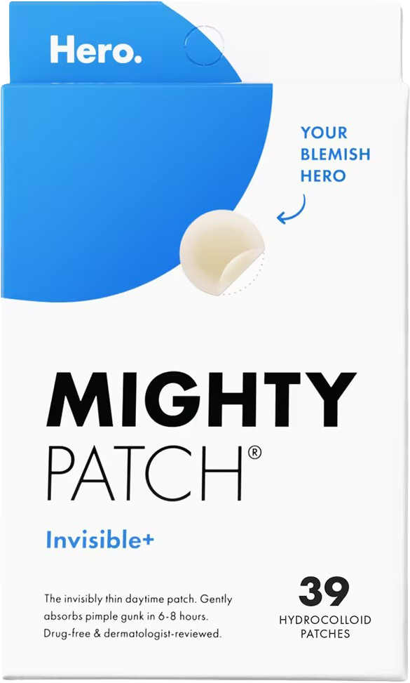 Mighty Patch Invisible+ Daytime Hydrocolloid Acne Pimple Patches