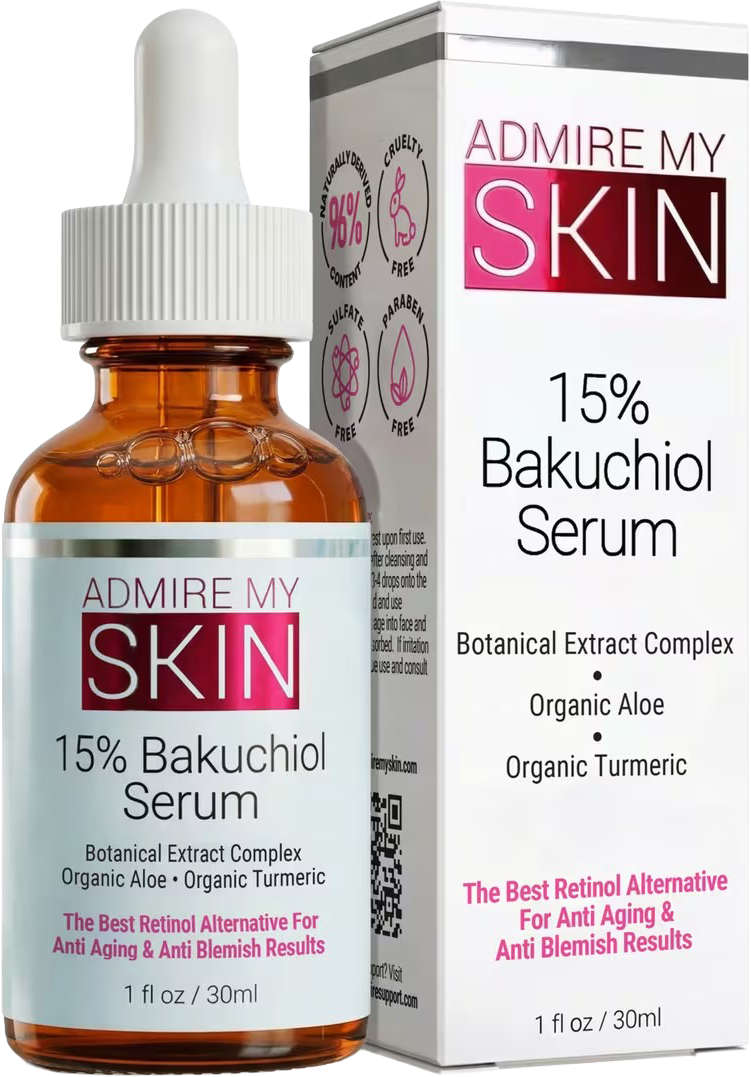15% Bakuchiol Serum Natural Retinol Alternative