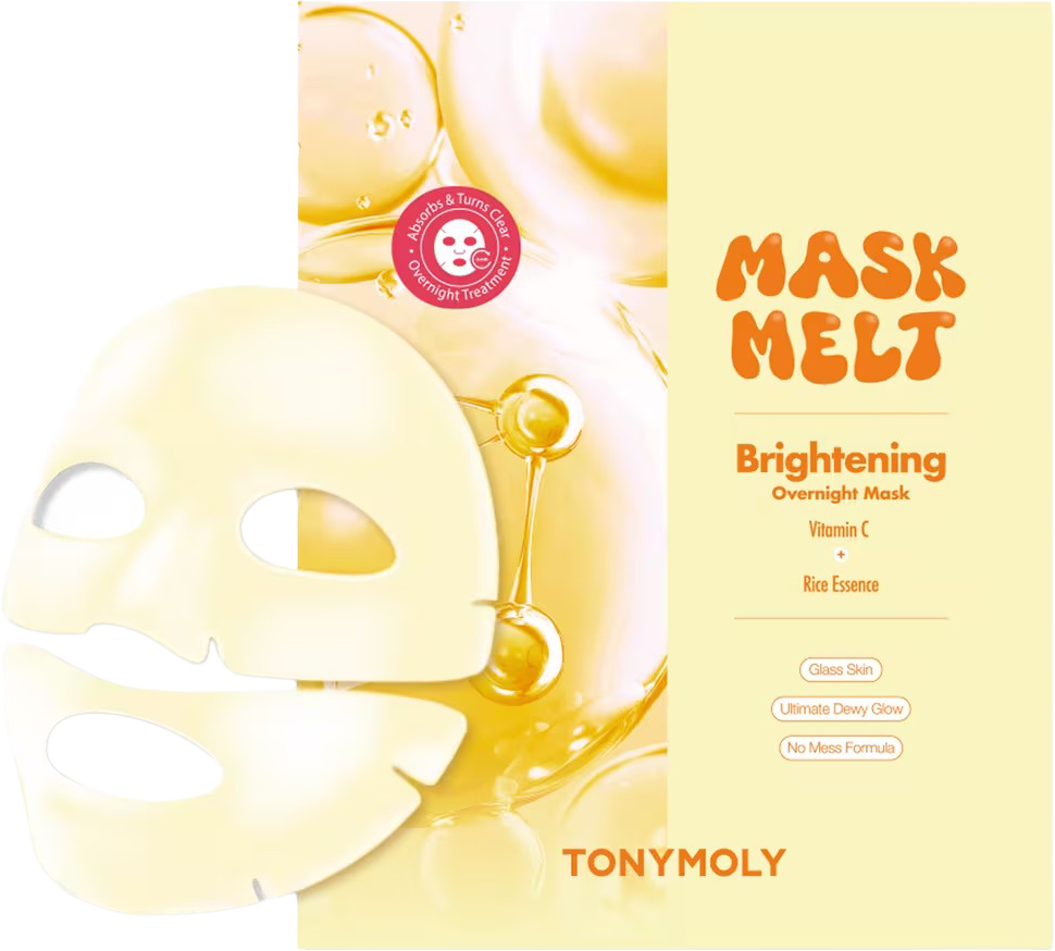 Mask Melt Vitamin C + Rice Overnight Hydrogel Mask