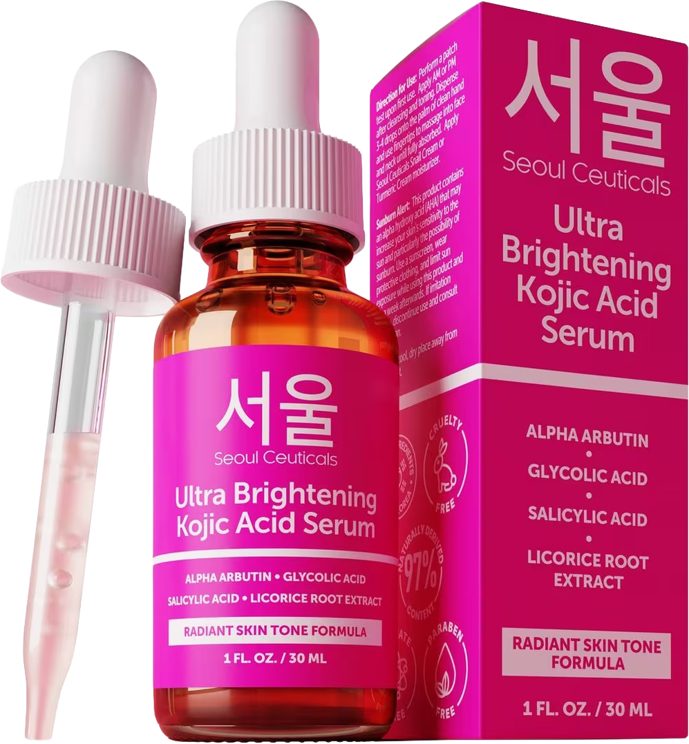 Korean Skin Care Ultra Brightening Kojic Acid Serum