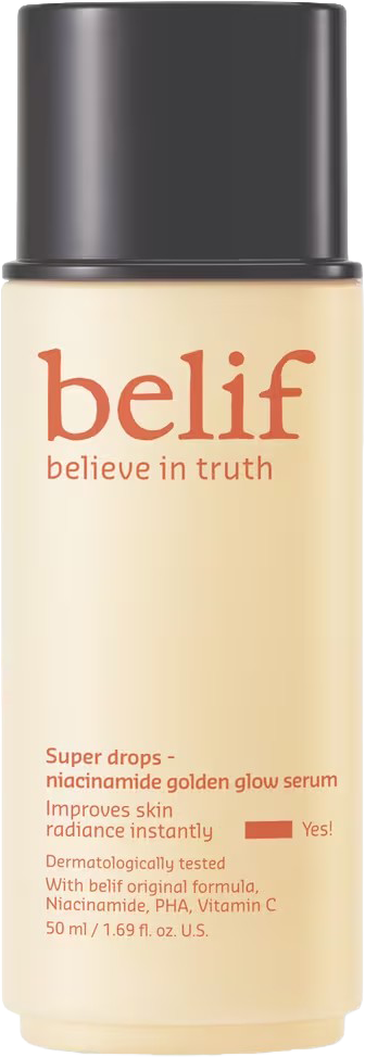 Super Drops Niacinamide and Vitamin C Golden Glow Serum