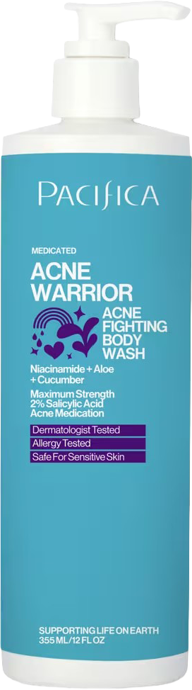 Acne Fighting Body Wash With 2% Salicylic Acid