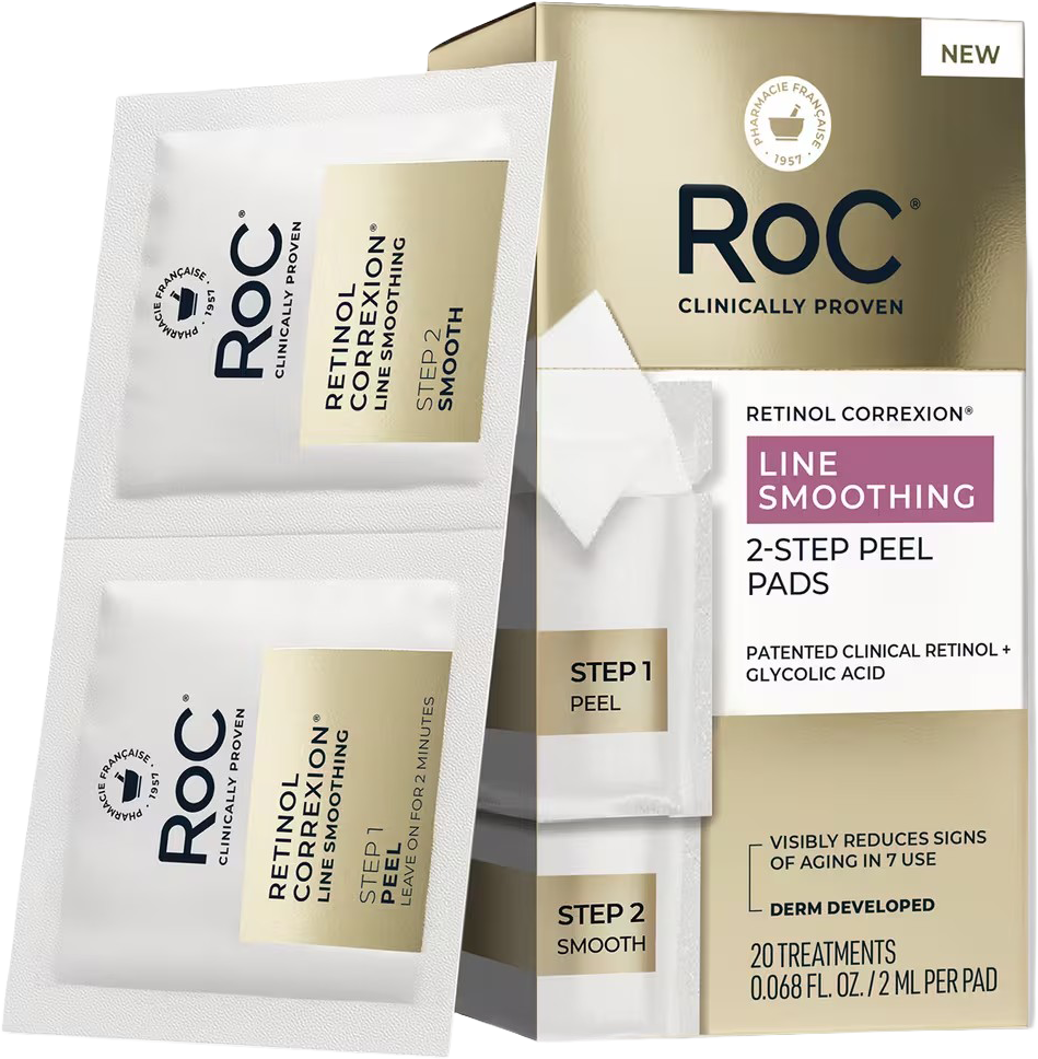 Retinol Correxion Line Smoothing 2-Step Peel Pads
