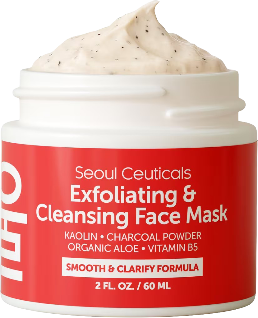 Korean Skin Care Exfoliating & Cleansing Face Mask