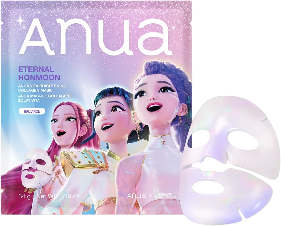 KPop Demon Hunters Vita Brightening Collagen Mask