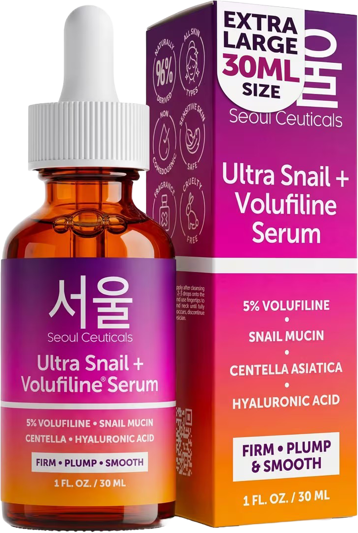 Korean Skincare Volufiline Snail Mucin Serum