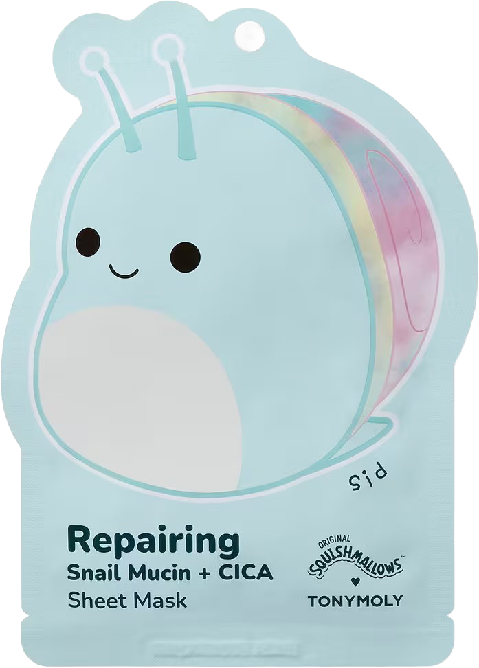 Squishmallows Hydrating Printed Essence Facial Sheet Masks