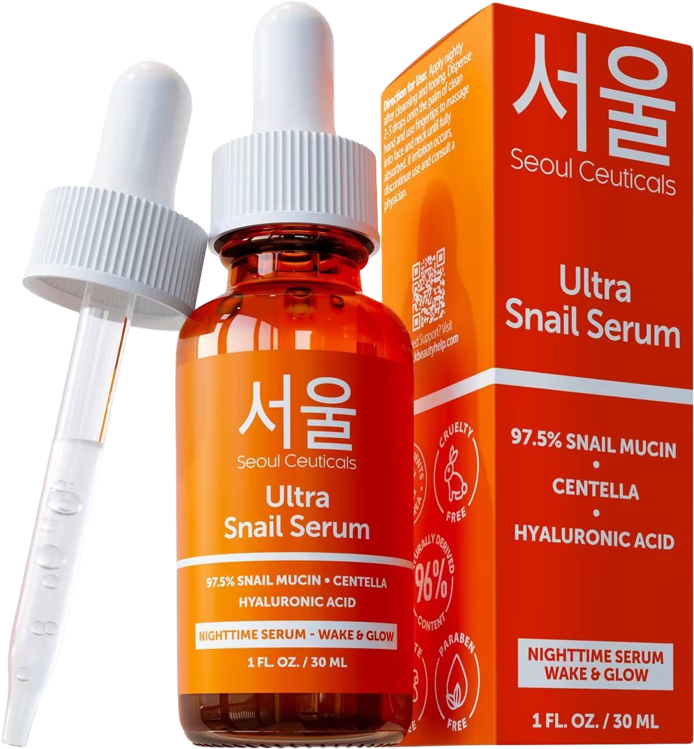 Korean Skin Care Ultra Snail Serum