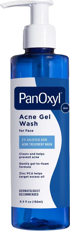 Acne Gel Wash for Face with Salicylic Acid