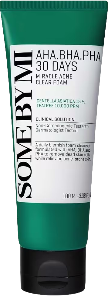 AHA BHA PHA 30 Days Miracle Cleansing Foam