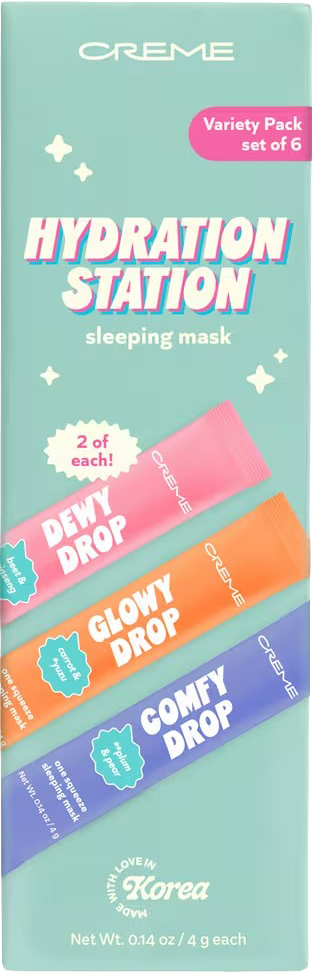 Drop One Squeeze Sleeping Mask Variety Pack