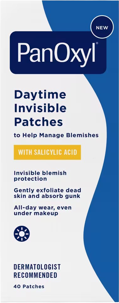 Daytime Invisible Patches with Salicylic Acid