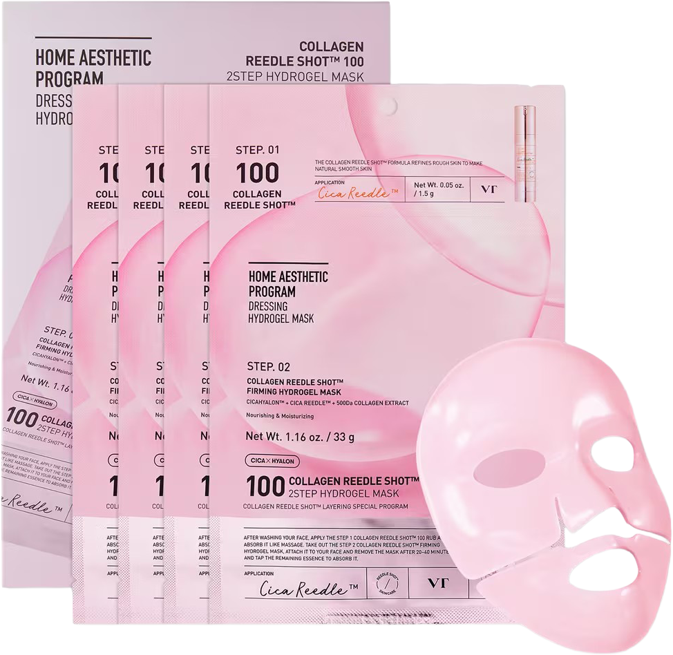 Collagen Reedle Shot 100 2-Step Hydrogel Mask