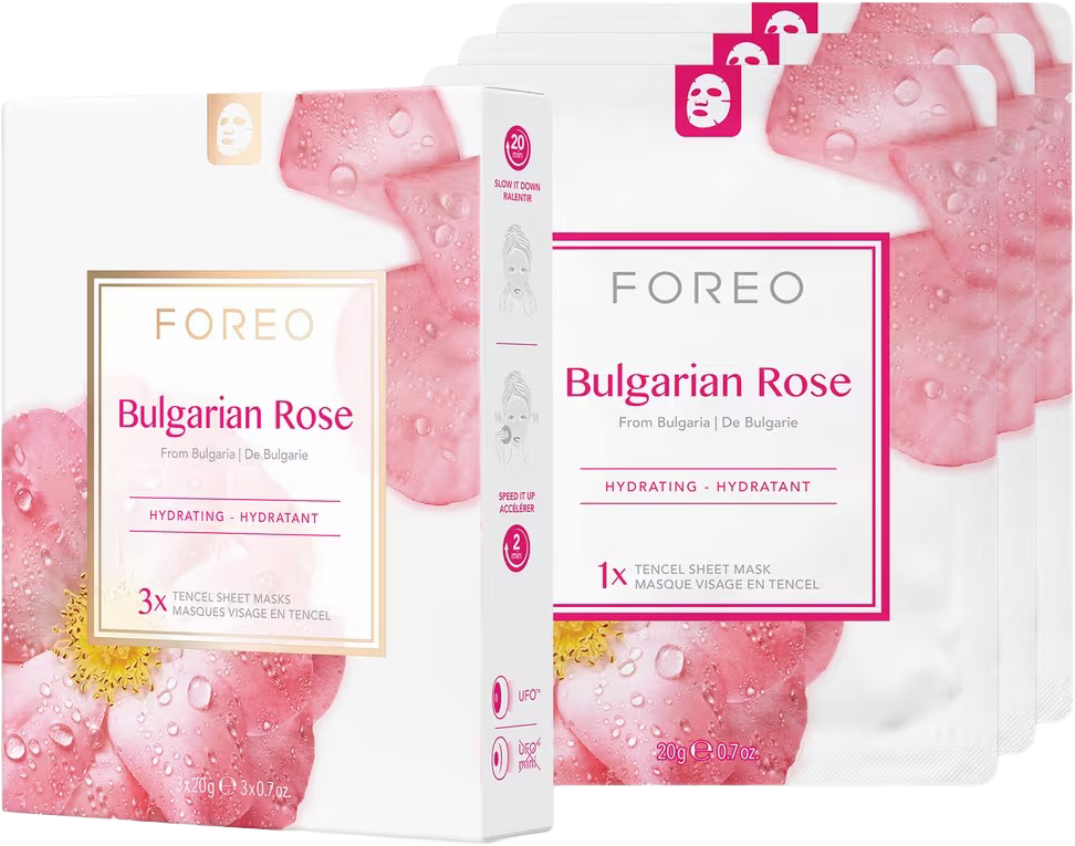 Bulgarian Rose Farm To Face Sheet Masks