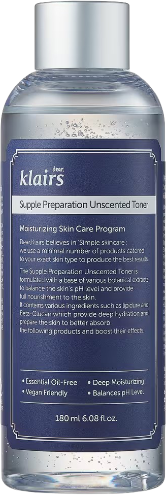 Supple Preparation Unscented Toner