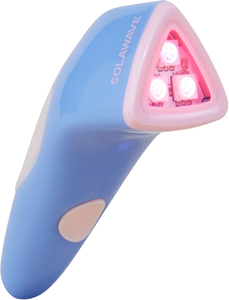 Bye Acne: 3 Minute Blue + Red Light Acne Treatment