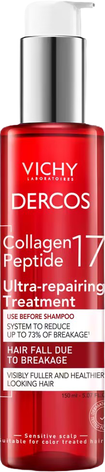 Dercos Collagen Peptide 17 Ultra Repairing Pre-Shampoo Treatment
