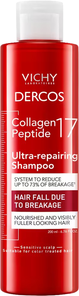 Dercos Collagen Peptide 17 Ultra Repairing Shampoo