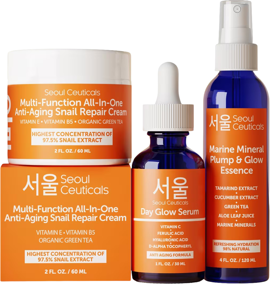 Korean Skin Care K-Beauty Power Trio
